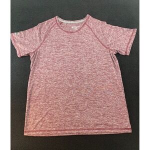 Holloway Ladies Athletic‎ Performance T Shirt Burgundy Heathered Raglan Size L